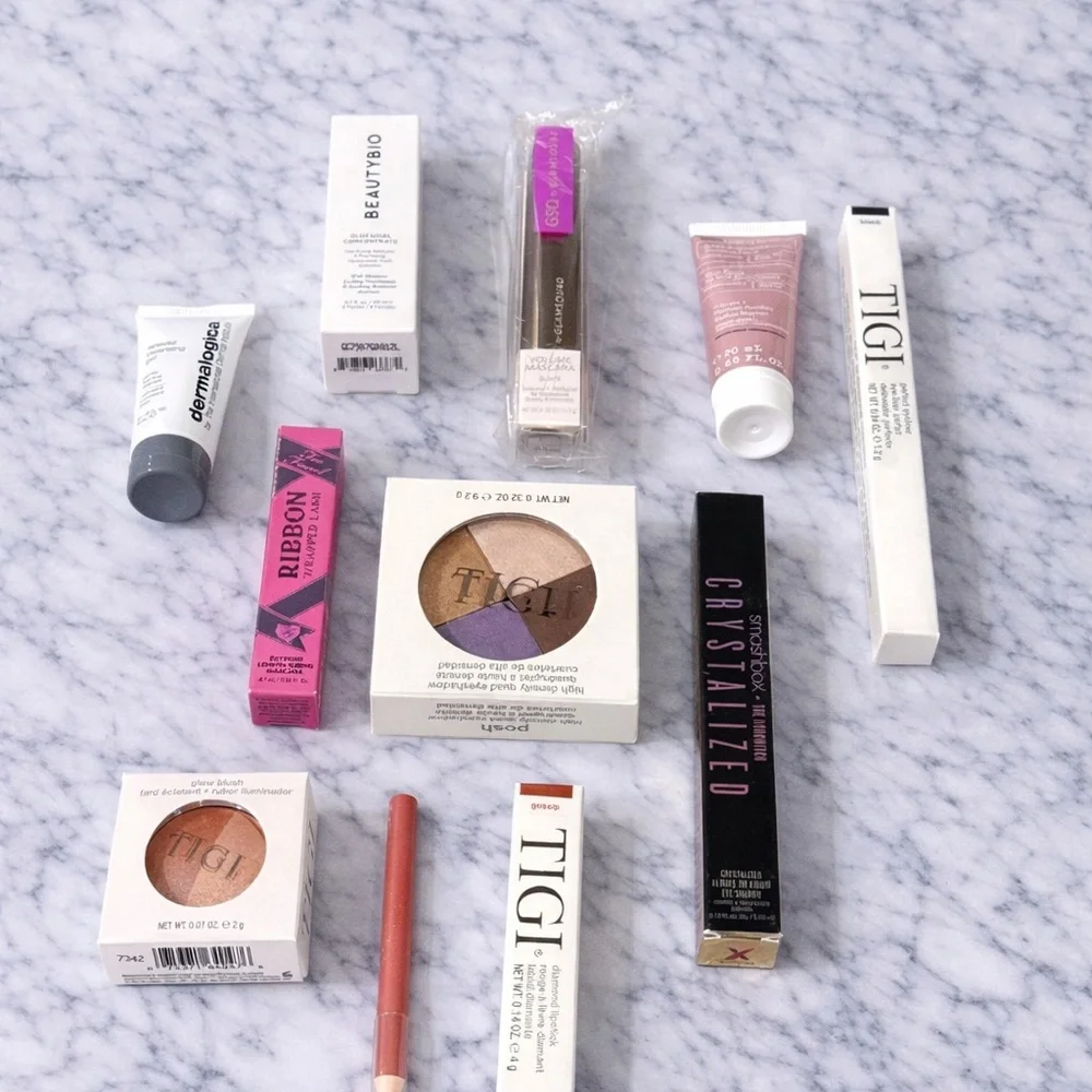 Luxury Beauty Bundle Too Faced Smashbox Dermalogica Estée Lauder TIGI NEW